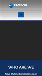 Mobile Screenshot of novamultimediasolutions.com
